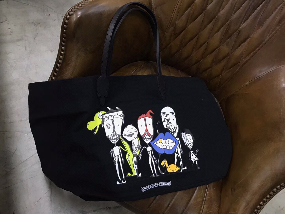 크롬하츠 Chrome Hearts CHB007 토트 백 Black