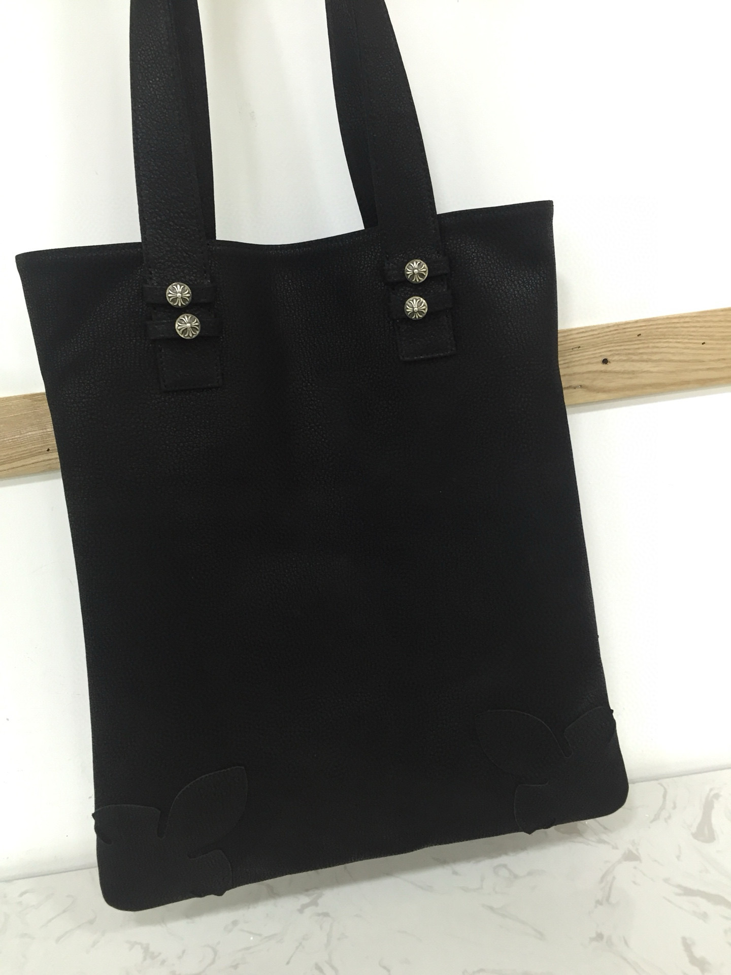 크롬하츠 Chrome Hearts CHB020 토트 백 Black