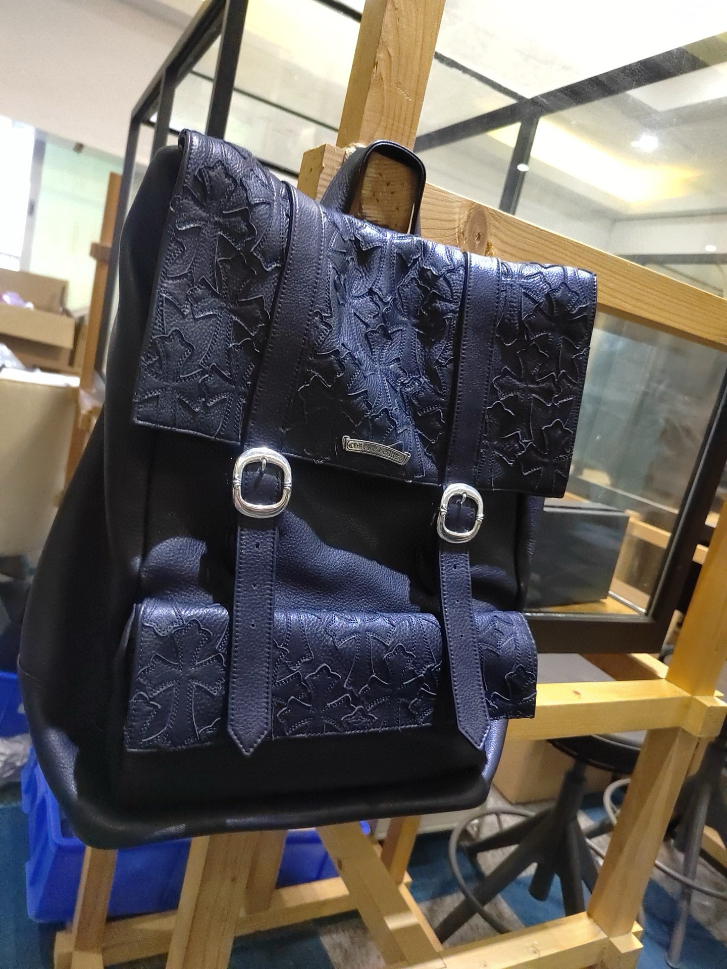 크롬하츠 Chrome Hearts CHB050 백팩 Black