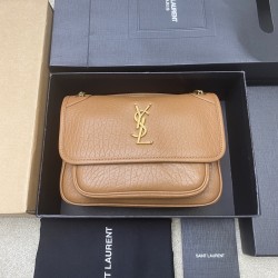 생로랑 Saint laurent/YSL 633179 Niki Baby In Grained Lambskin Black 22CM