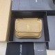 생로랑 Saint laurent/YSL 828736 Niki Mini in Grained Lambskin Dark Cork 18CM