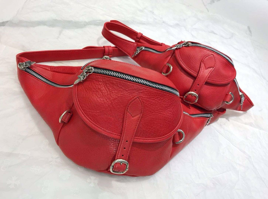 크롬하츠 Chrome Hearts CHB001 벨트 백 Red