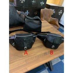 크롬하츠 Chrome Hearts CHB042 벨트 백 Black