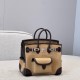 에르메스 Hermes Brikin 25cm Cargo Canvas 4C Ecorce/silver