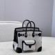에르메스 Hermes Brikin 25cm Cargo Canvas 89 Noir/silver