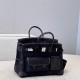 에르메스 Hermes Brikin 35cm Cargo Canvas 89 Noir/silver