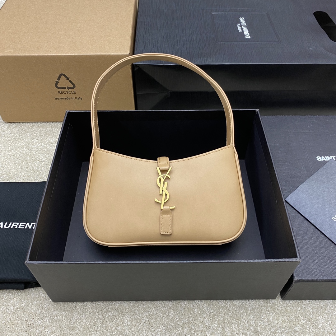 생로랑 Saint laurent/YSL 710318 Le 5 A 7 Mini Hobo in Smooth Leather 19CM