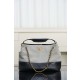 샤넬 Chanel 25A Small Shopping Bag AS5634 Grey & Black 24cm