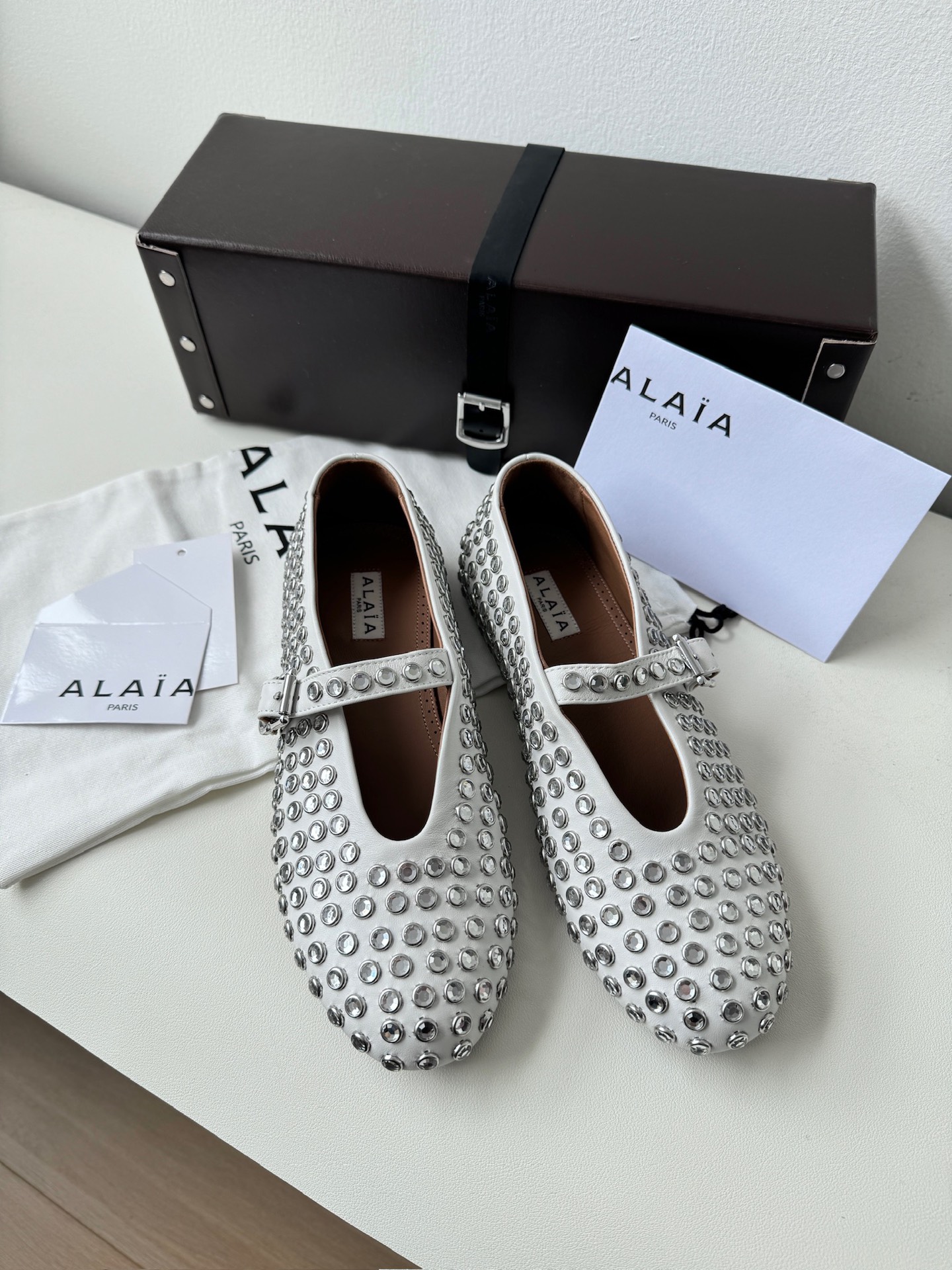 알라이아 Alaia 발레리나 플랫