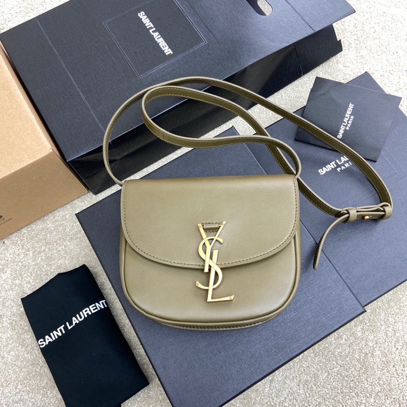 생로랑 Saint laurent/YSL 619740 Kaia Small Satchel Bag in Smooth Leather 18CM