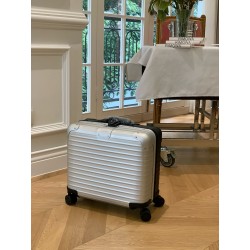 Rimowa Original Compact GF4343DNB 캐리어 알루미늄 16“ silver&Black