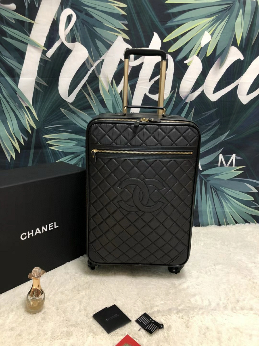 샤넬 Chanel GF4343XNE 캐리어 Black 20