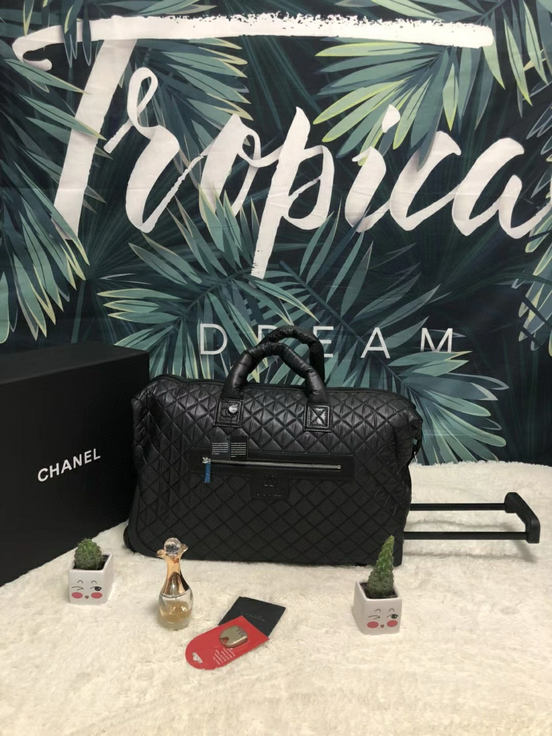 샤넬 Chanel GF4343XNE 캐리어 Black