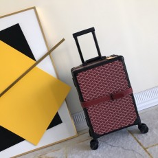 고야드 Goyard 알루미늄 캐리어 Wine red