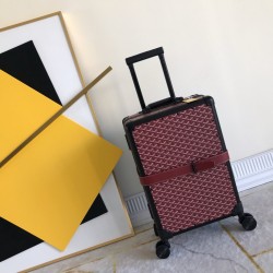 고야드 Goyard 알루미늄 캐리어 Wine red