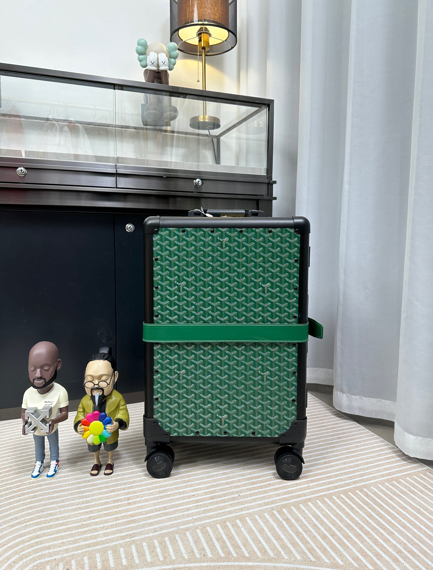 고야드 Goyard 알루미늄 캐리어 Green