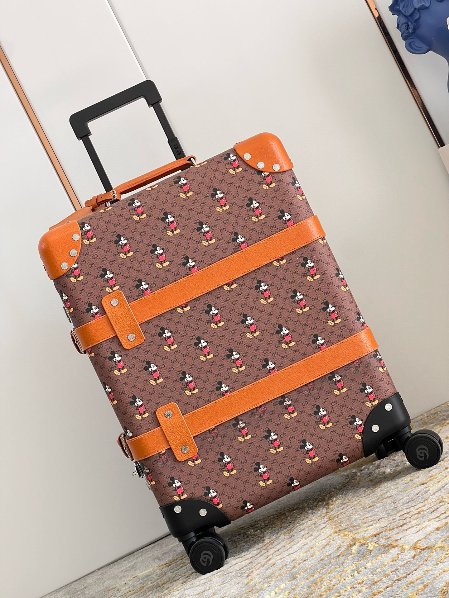 구찌 Gucci Globe-Trotter F903 캐리어 Brown