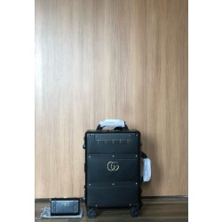 구찌 Gucci 알루미늄 캐리어 Black 20