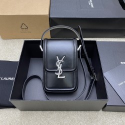 생로랑 Saint laurent/YSL 753963 Solferino Mini Bag In Smooth Leather Black