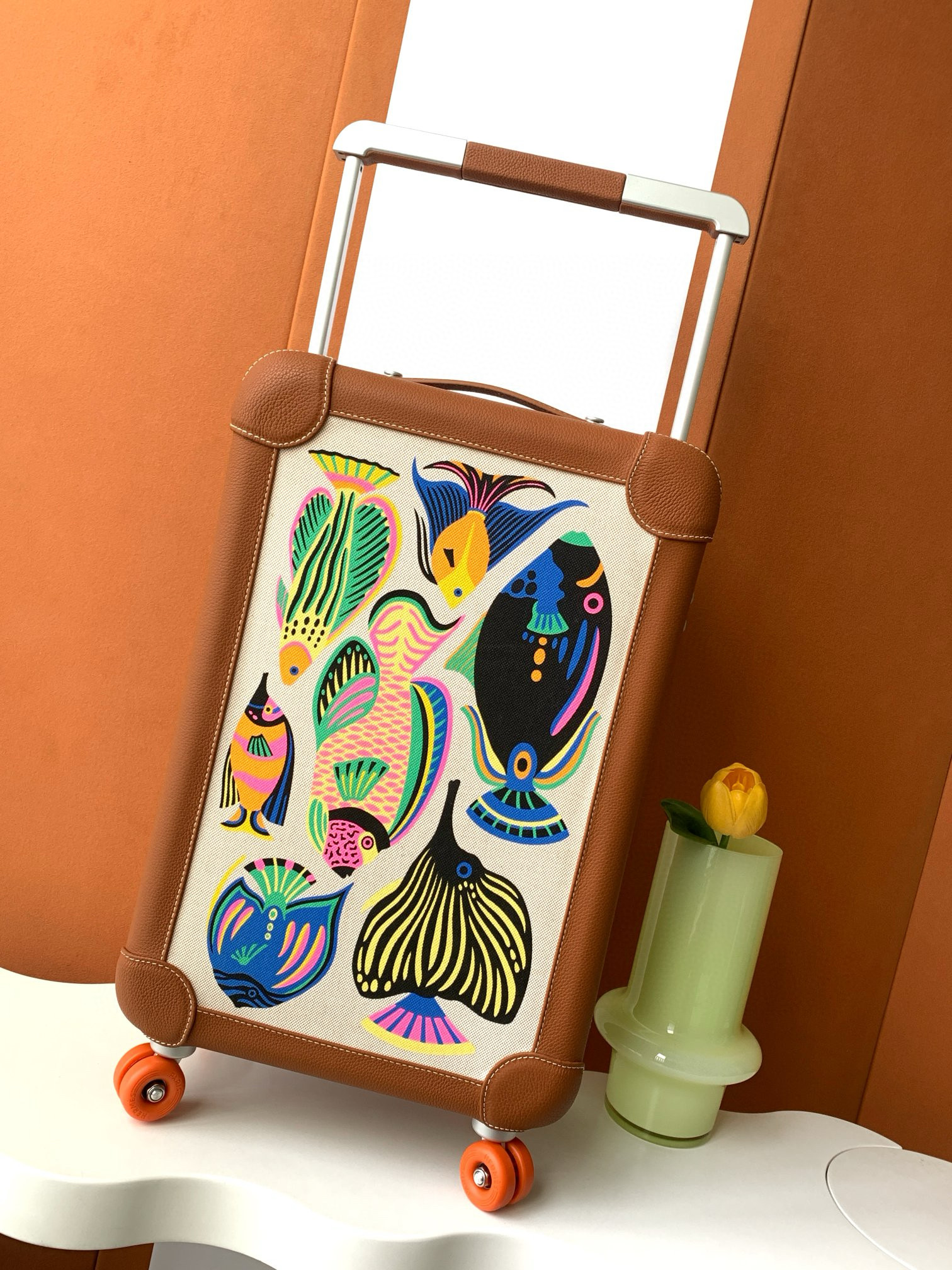 에르메스 Hermes R.M.S 캐리어 Brown 55cm
