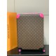 루이비통 Louis Vuitton Horizon 55 캐리어 Monogram&Rose red 20"