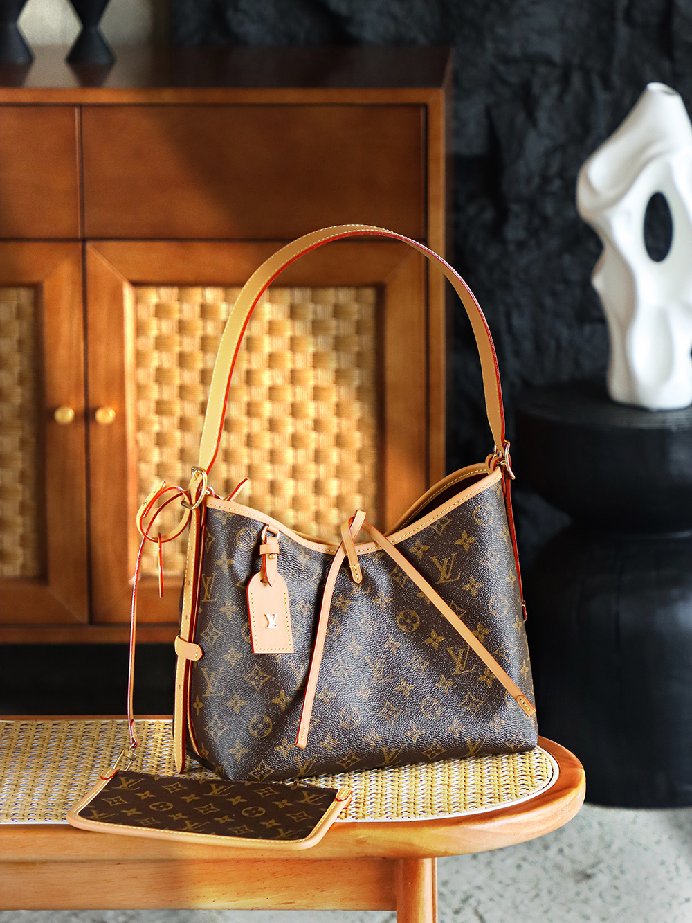 【AS】루이비통 Louis Vuitton M46203 Carryall PM Monogram 29CM