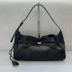 발렌시아가 Balenciaga 8057602 Bel Air Medium Shoulder Bag Black