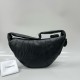 르메르 Lemaire Medium Fortune Croissant Bag Black