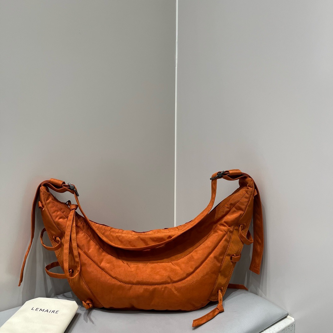 르메르 Lemaire Small Soft Game Bag Nylon Canvas