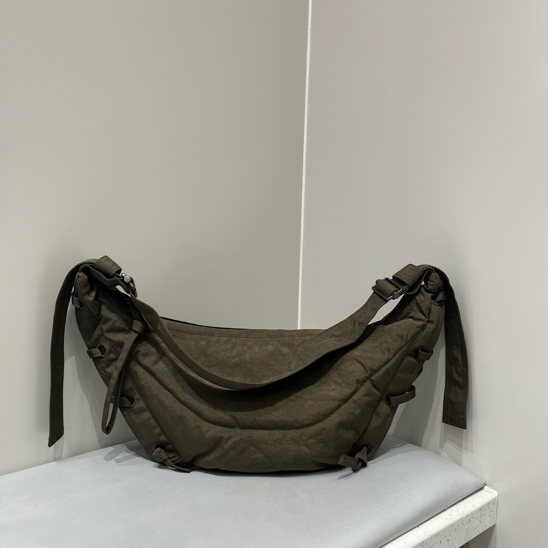 르메르 Lemaire Small Soft Game Bag Nylon Canvas