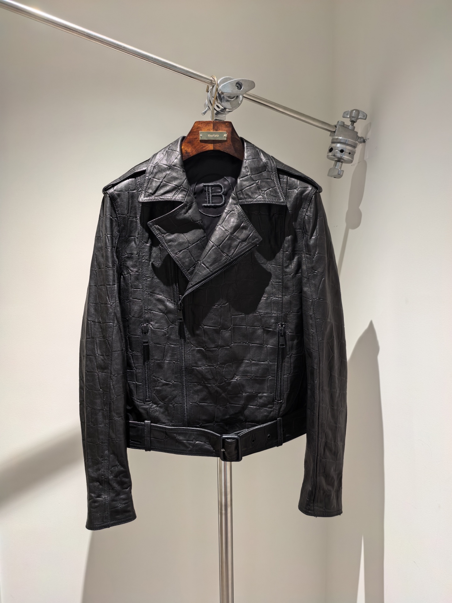 발망 Balmain 레더 재킷