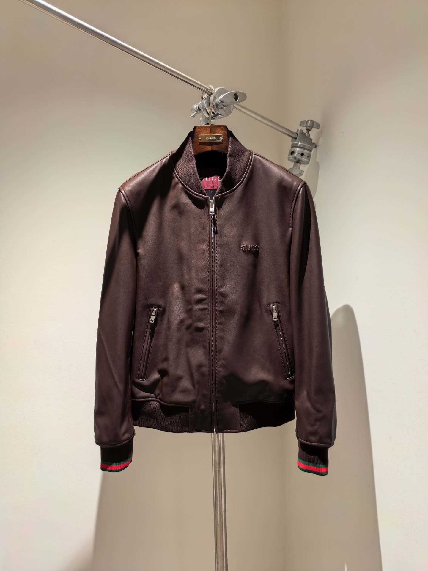 구찌 Gucci 레더 자켓