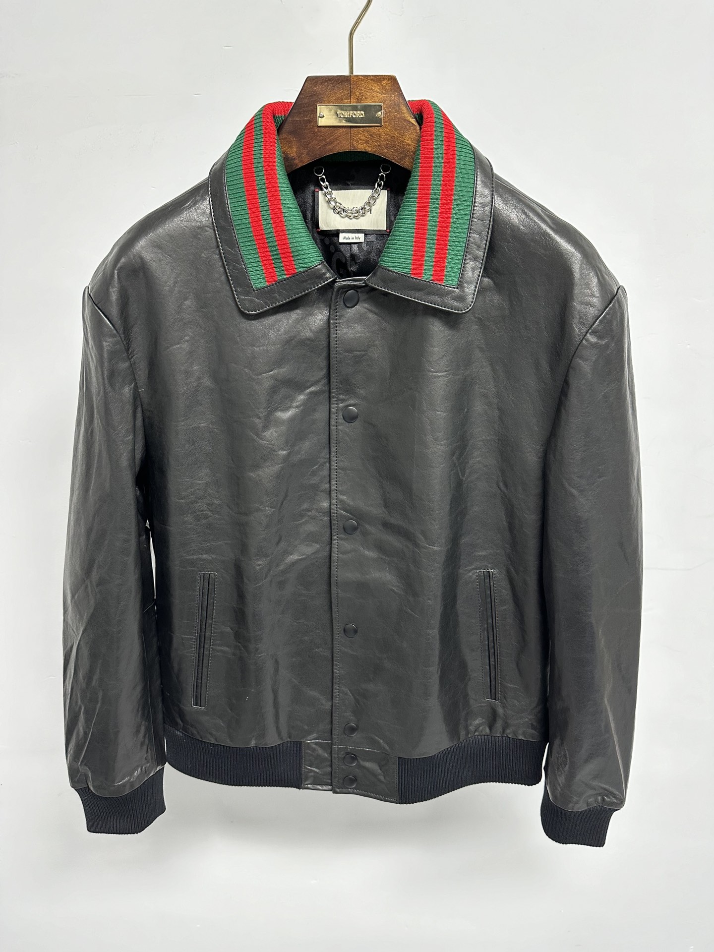 구찌 Gucci 레더 자켓