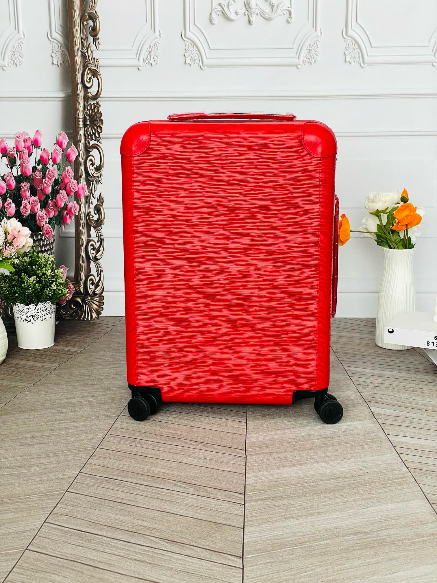 루이비통 Louis Vuitton Horizon 55 캐리어 Red