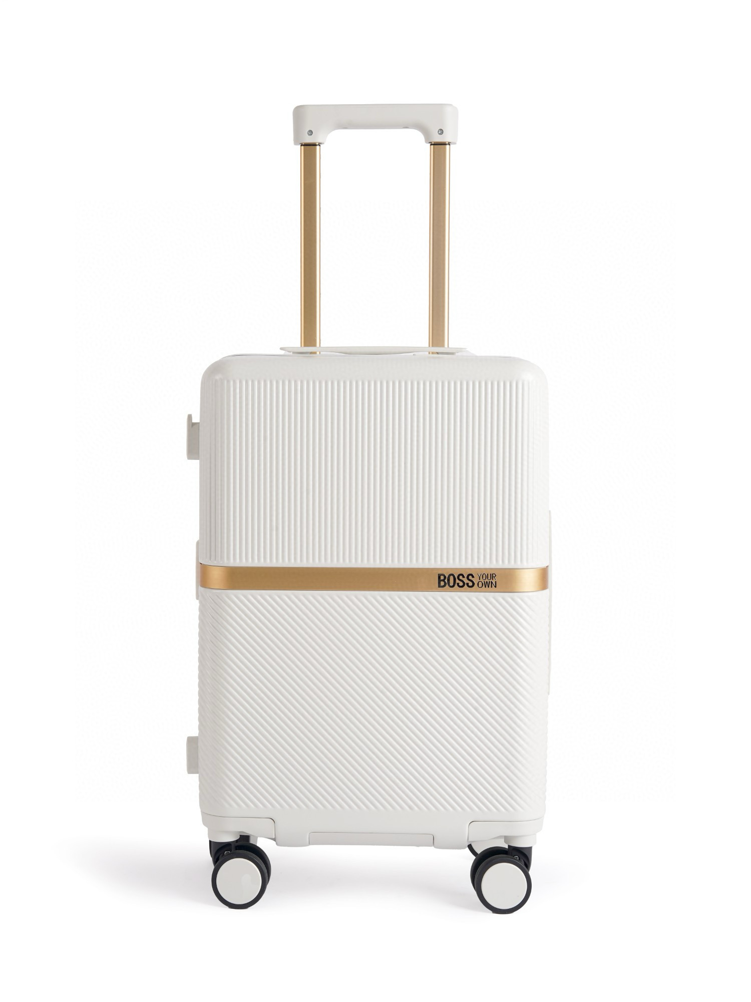 Boss 폴리카보네이트 PC 캐리어 White