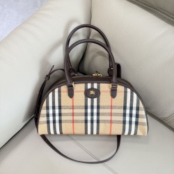 버버리 Burberry Highlands Bowling Bag​ 33.5cm