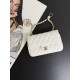 샤넬 Chanel 25a Mini Flap Bag 99482 White silver