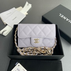 샤넬 Chanel Classic Wallet On Chain WOC 체인 지갑A81081 11cm