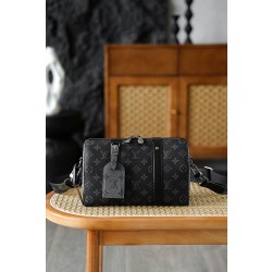 【AS】루이비통 Louis Vuitton M45936 City Keepall Monogram Eclipse and Monogram Eclipse Reverse 27cm