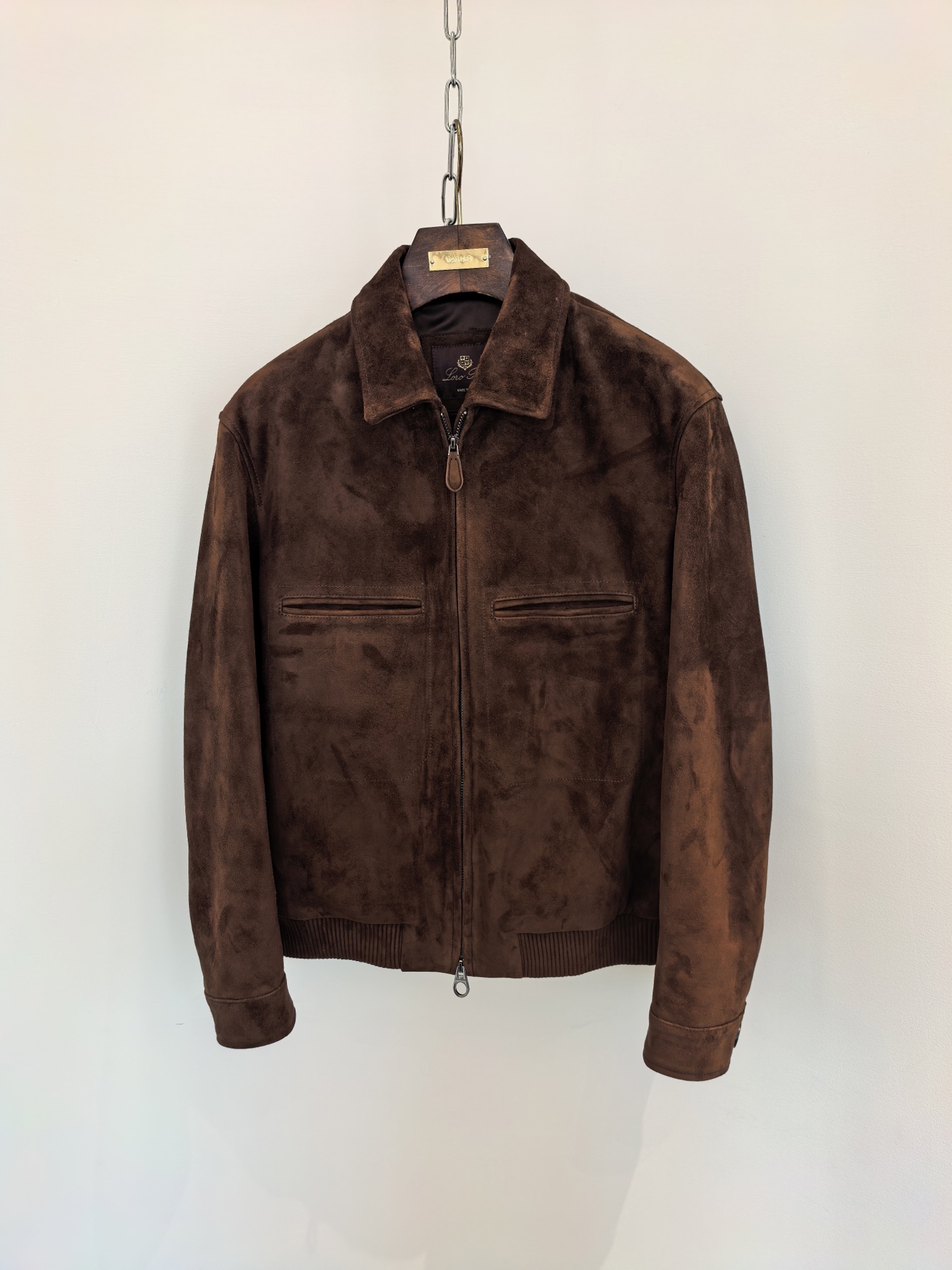 로로피아나 Loro Piana 레더자켓