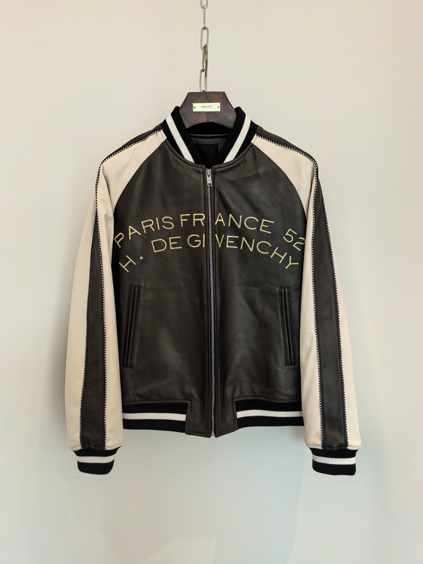 지방시 Givenchy 레더 재킷