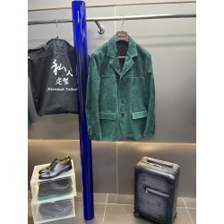 프라다 Prada 레더 재킷