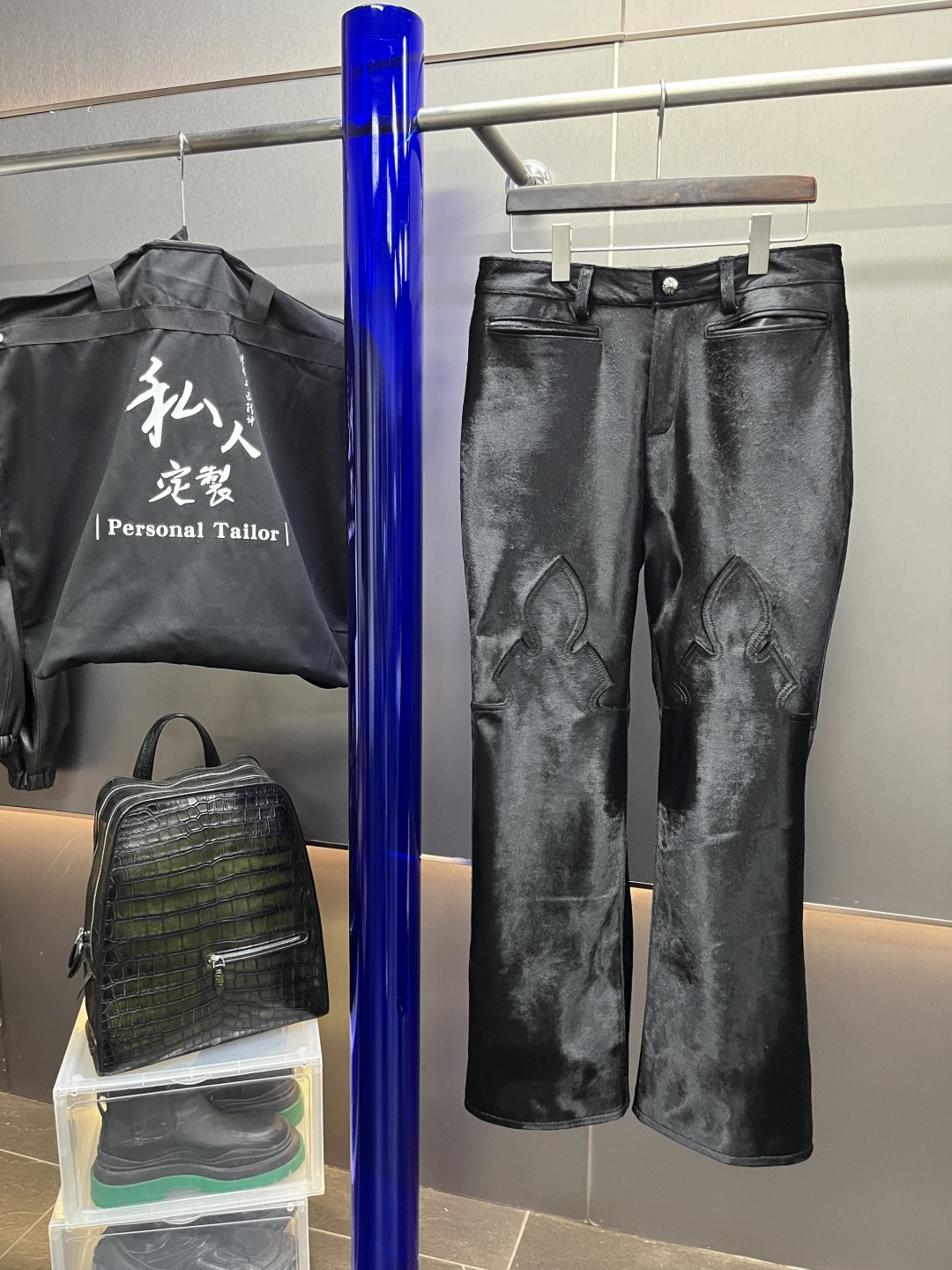 크롬하츠 Chrome Hearts 레더 바지