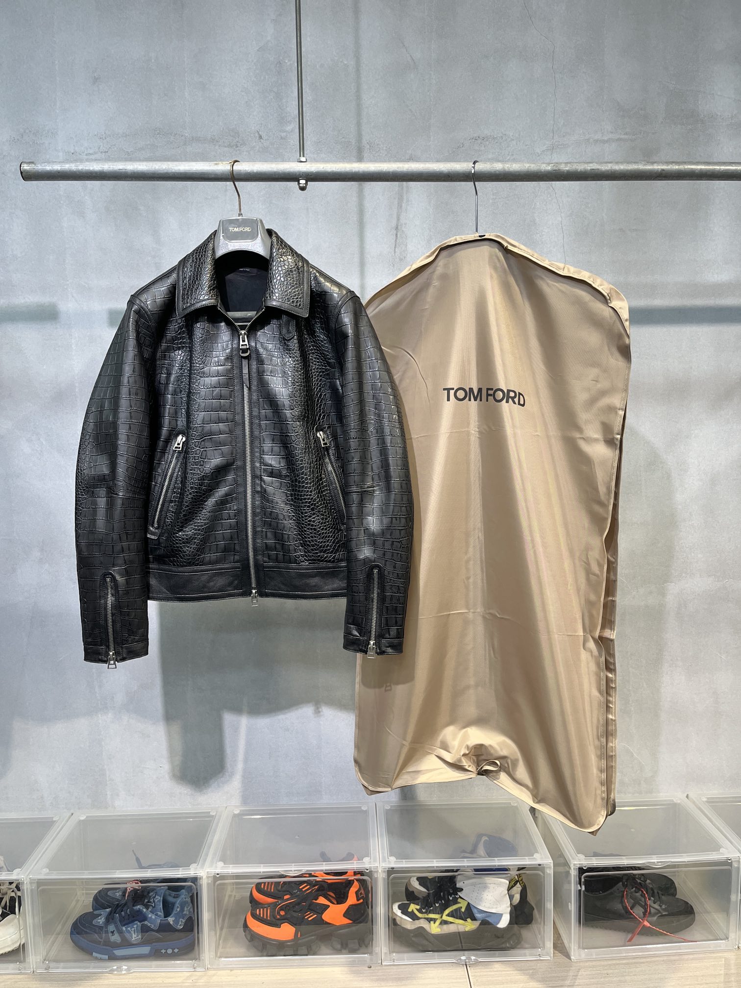 톰 포드 Tom Ford 레더 재킷