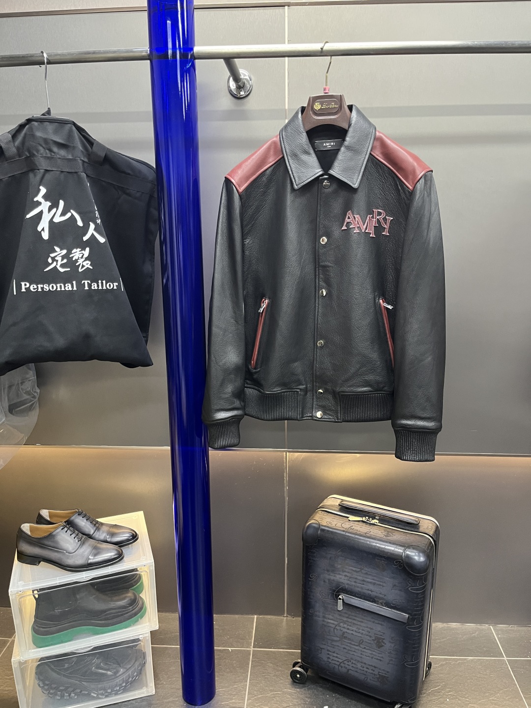 아미르 AMIRI 레더 재킷