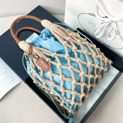 프라다 Prada 1BC111 Noué Medium 탑 핸들백