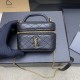 생로랑 Saint laurent/YSL 819285 Gaby Micro Vanity Bag in Lambskin Black 12cm