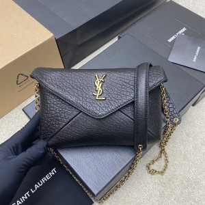 생로랑 Saint laurent/YSL 819271 Cassandre Chain Pouch in Lambskin 19cm