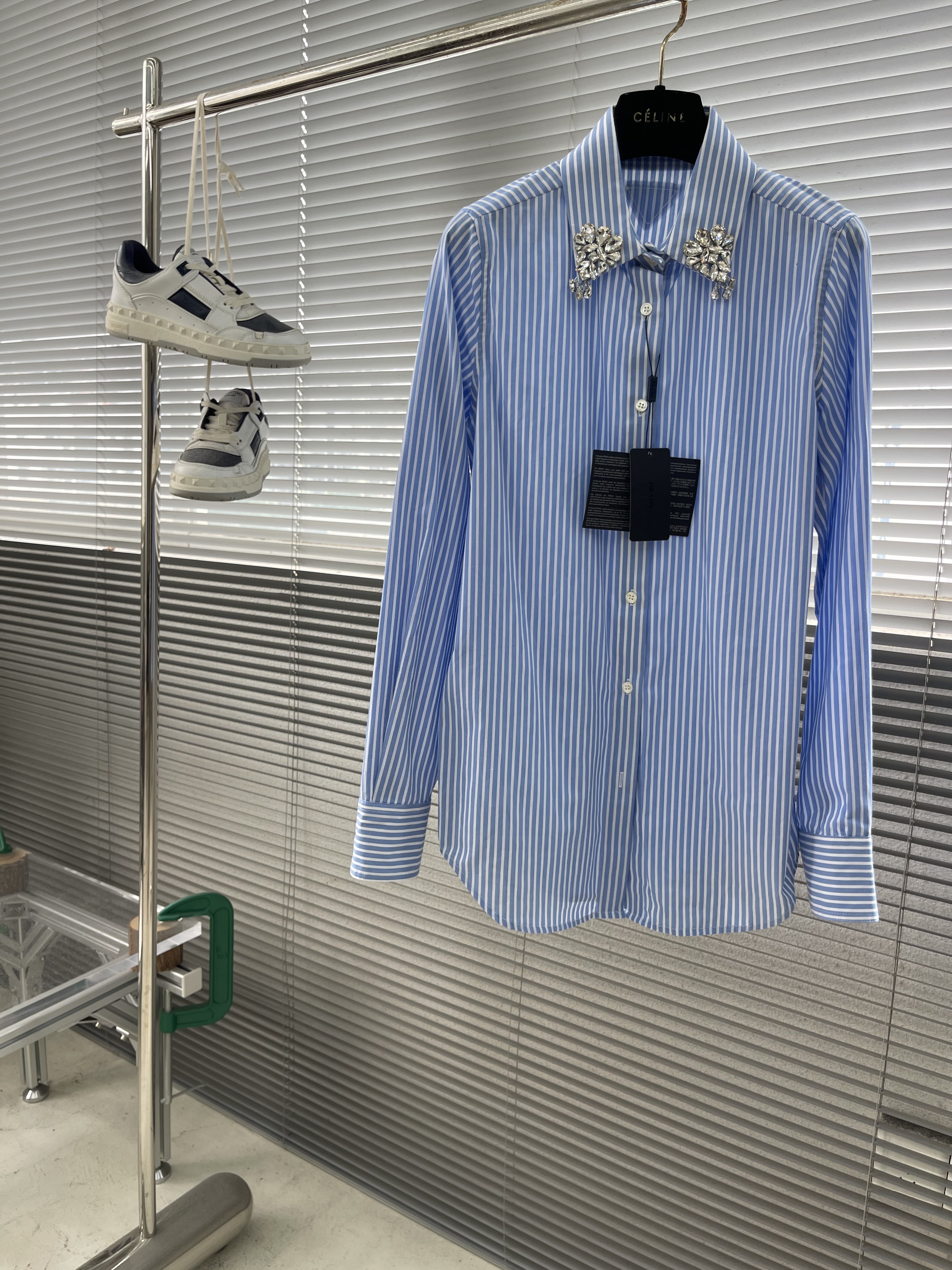 프라다 Prada 긴팔 셔츠