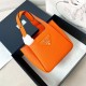 프라다 Prada 1BA349 가죽 미니 핸드백 18CM